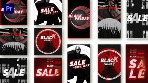 Videohive - Black Friday Instagram Promo Mogrt 140 - 34087931 - 34087931