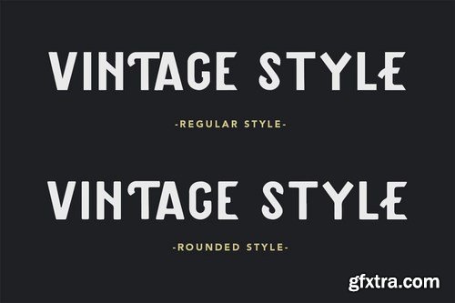 Hearing - Vintage Sans Serif Font