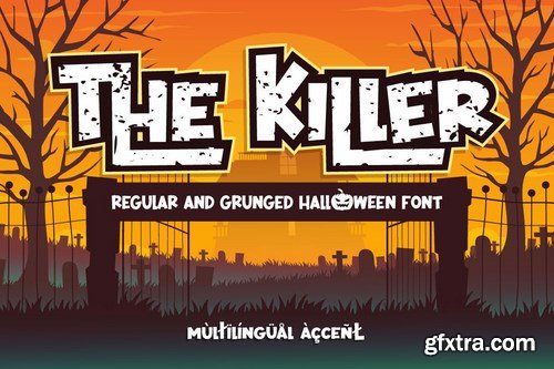 The Killer Halloween Family Font