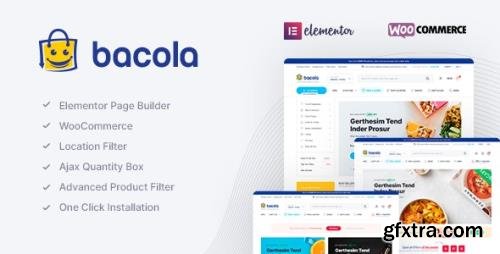 ThemeForest - Bacola v1.0.8 - Grocery Store and Food eCommerce Theme - 32552148 - NULLED