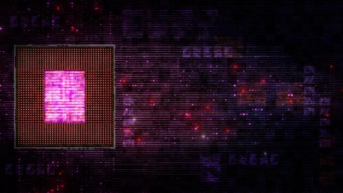 Videohive - CPU matrix Hologram 01 - 19605579 - 19605579