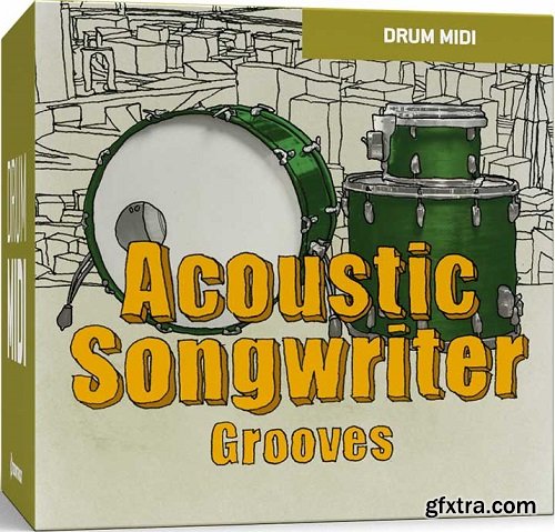 Toontrack Acoustic Songwriter Grooves MIDI Pack