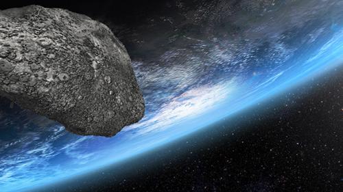 Videohive - Asteroid Approaching Earth - 6546661 - 6546661