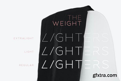 Lighters - Light Logo Font