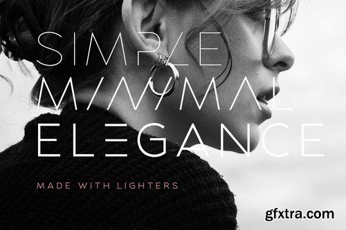 Lighters - Light Logo Font