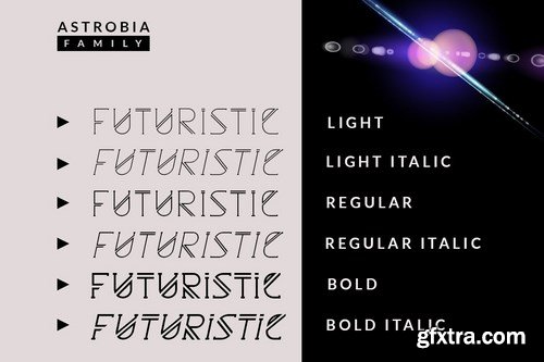 Astrobia Exellent Futuristic Font