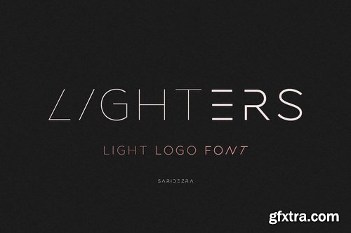 Lighters - Light Logo Font