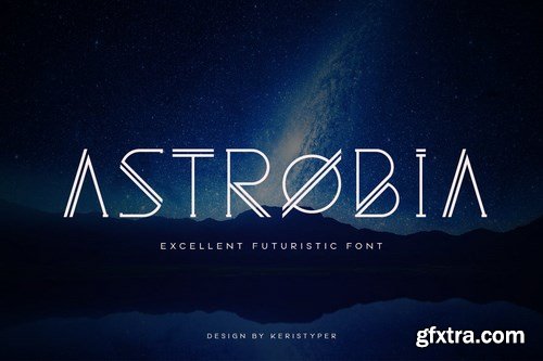 Astrobia Exellent Futuristic Font