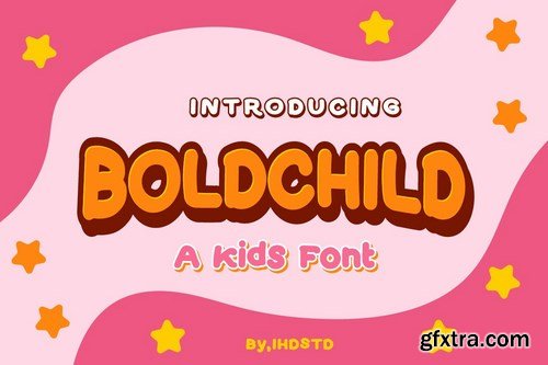 Boldchild Kids Typeface