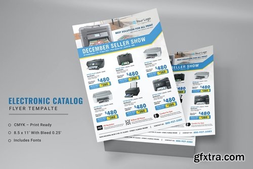 Electronic Catalog Product Flyer