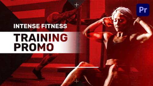 Videohive - Intense Fitness Training Promo | Mogrt - 34112857 - 34112857