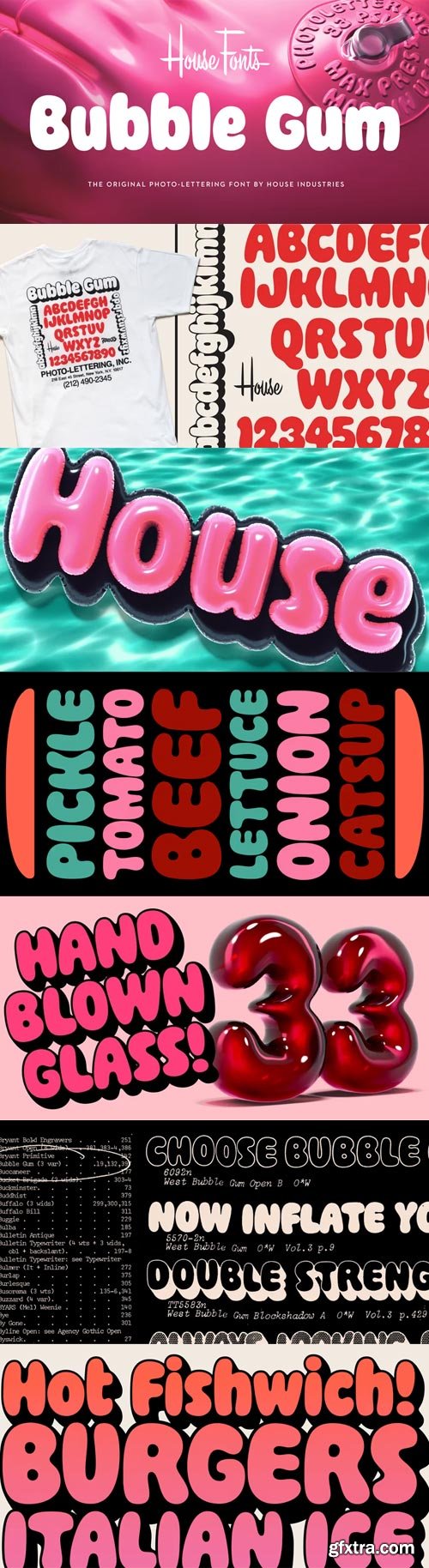 Plinc Bubble Gum Font Family