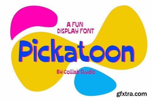 Pickatoon - A Fun Display Font