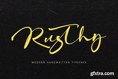 Rusthy Font