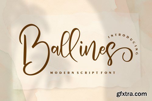 Ballines Modern Script