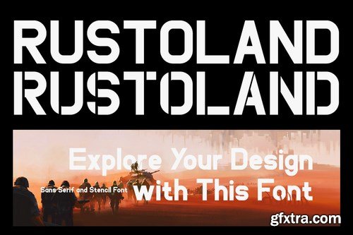 Rustoland - Advertisement Font