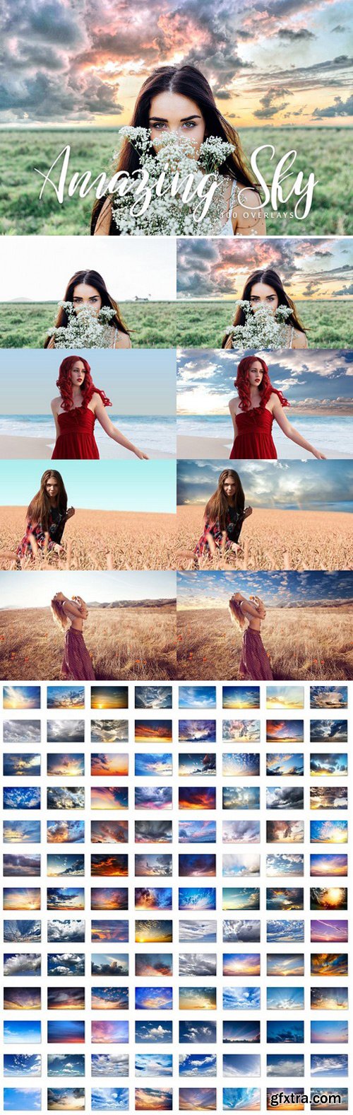 100 Amazing Sky Overlays