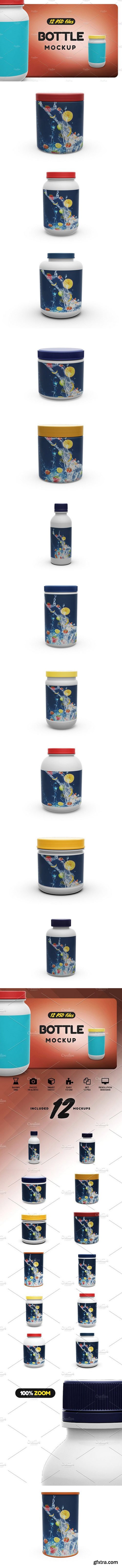 Bottles Mockup