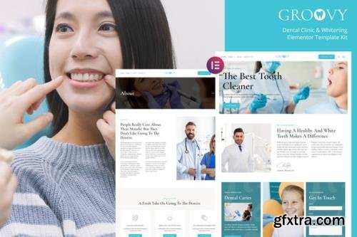 ThemeForest - Groovy v1.0.0 - Dental Clinic & Whitening Elementor Template Kit - 34139814