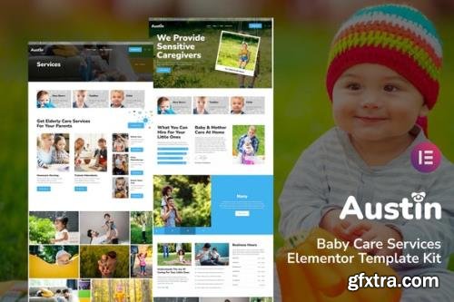 ThemeForest - Austin v1.0.0 - Baby Care Services Elementor Template Kit - 34062709