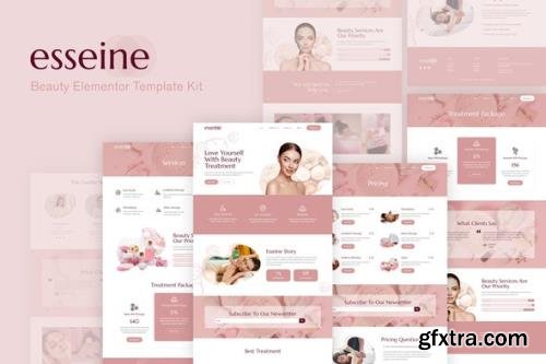 ThemeForest - Essein v1.0.1 - Beauty Spa Elementor Template Kit - 34112989