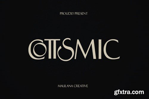 Cottsmic Sans Serif Font