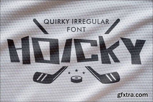 Hoicky - Quirky Irregular Font