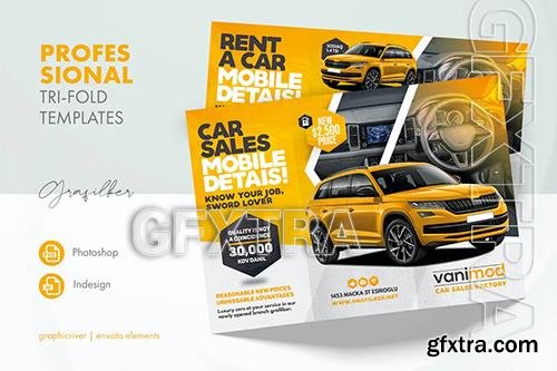 Car Sales Tri-Fold Templates DGKQDDZ