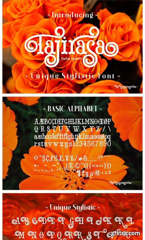 Tajirasa Font