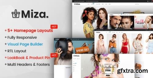 ThemeForest - Miza v1.0.1 - Multipurpose Clothing And Fashion Bootstrap 4 Shopify Theme With Sections - 22471112