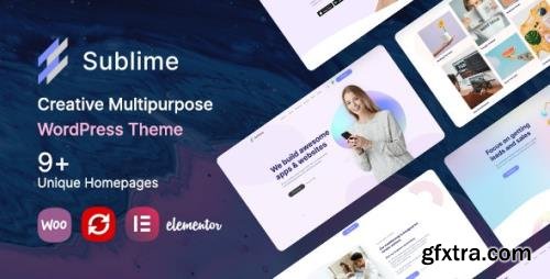 ThemeForest - Sublime v1.1 - Creative Multipurpose WordPress Theme - 32686761