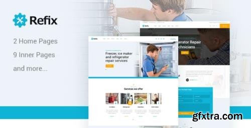 ThemeForest - Refix v1.0 - Fridge & Freezer Repair Company HTML Template (Update: 7 July 19) - 23260377