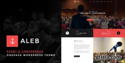 ThemeForest - Event WordPress Theme for Conference Marketing - Aleb v1.3.8 - 13429442