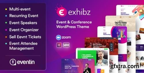 ThemeForest - Exhibz v2.3.4 - Event Conference WordPress Theme - 23152909