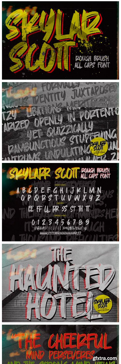 Skylarr Scott Font