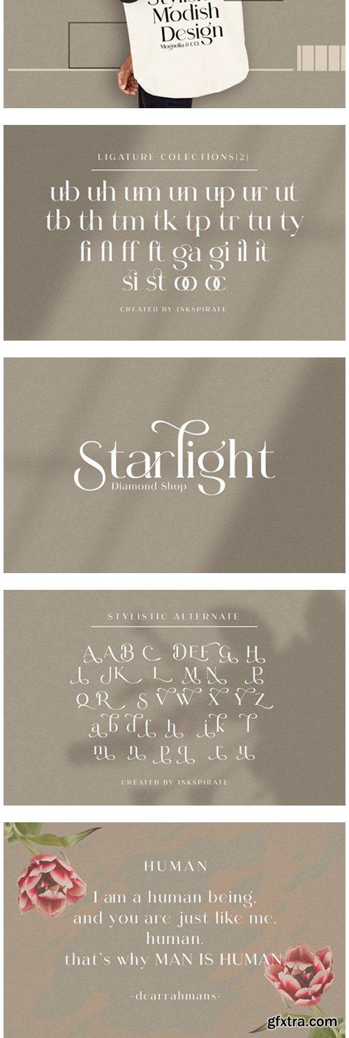 Beam of Light Font