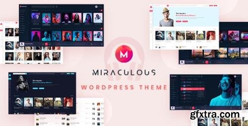 ThemeForest - Miraculous v1.1.3 - Multi Vendor Online Music Store WordPress Theme - 22683275