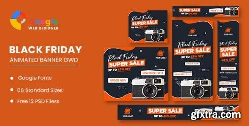 CodeCanyon - Product Sale Black Friday HTML5 Banner Ads GWD v1.0 - 34150886