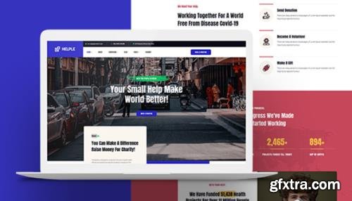 JoomlArt - JA Helple v2.0.0 - Premium Joomla Template for Charity, NGO, Donation Websites