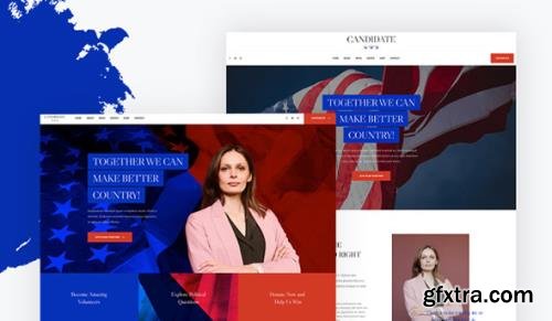 JoomlArt - JA Candidate v2.0.1 - Professional Joomla Political Template