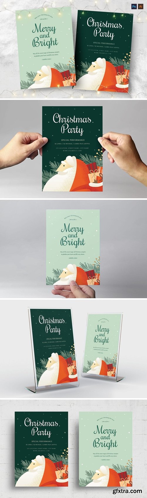 Modern Christmas Flyer