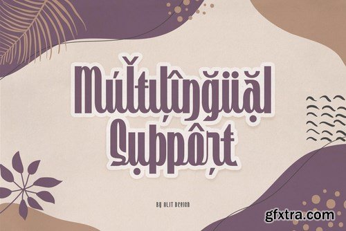 Sutray Typeface