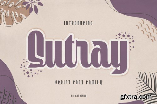 Sutray Typeface