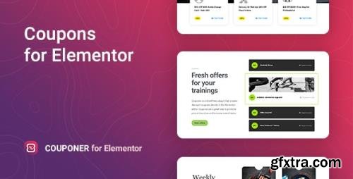 CodeCanyon - Couponer v1.1.2 - Discount Coupons for Elementor - 27835107