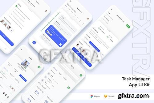 Task Manager App UI Kit VA5U6DE