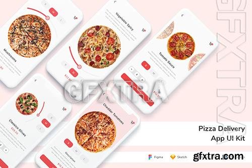 Pizza Delivery App UI Kit 4J6HVY5