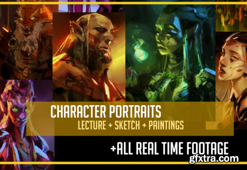 Gumroad – Character Portraits + Real Time