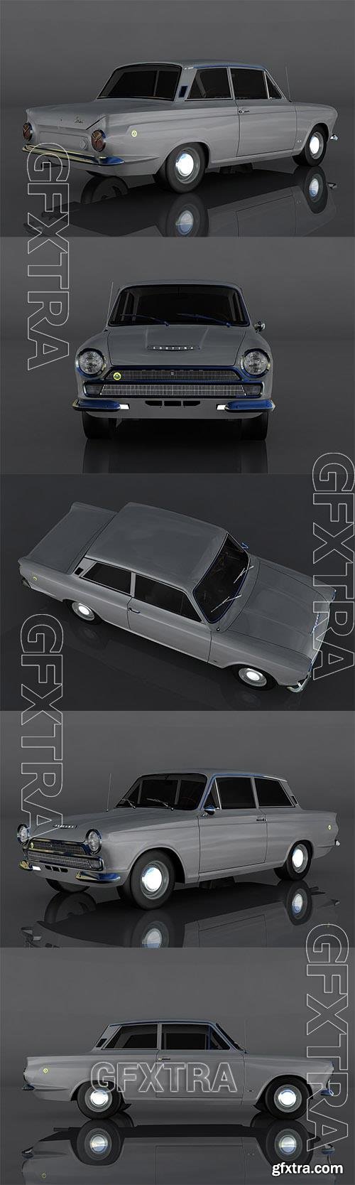 Lotus Cortina 3D Model o93616