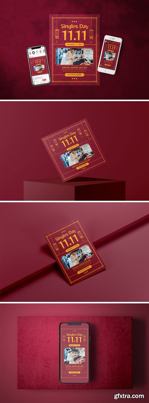 11.11 Singles Day - Flyer Media Kit