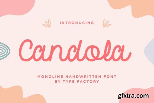 Candola – Monoline Handwritten Font